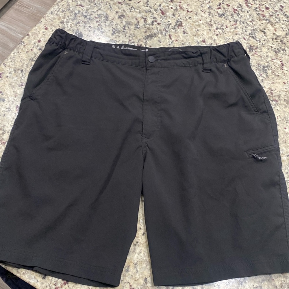 Black wrangler shorts